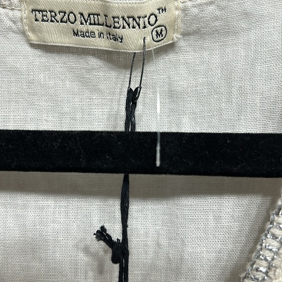 Terzo Millennio made Italy Linen Dress size M - Picture 3 of 6